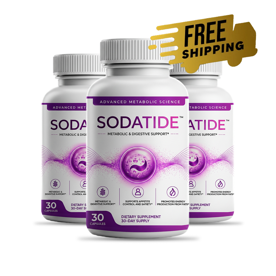 SodaTide synbiotic digestive support capsules
